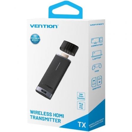 Vention ADCB0-TX Transmisor de vídeo inalámbrico HDMI Full HD Negro (Solo TX) Vention ADCB0-TX Transmisor de vídeo inalámbrico HDMI Full HD Negro (Solo TX)